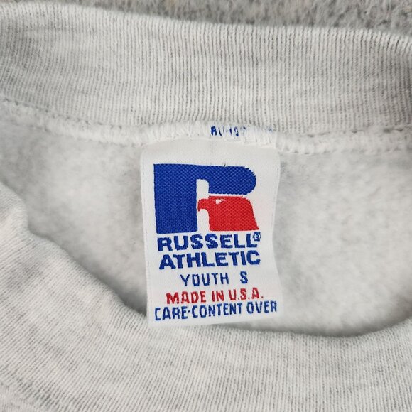 Vintage Russel Athletic Crew Neck Youth Small Trinity Lutheran Eagles Sweatshirt - Picture 10 of 14